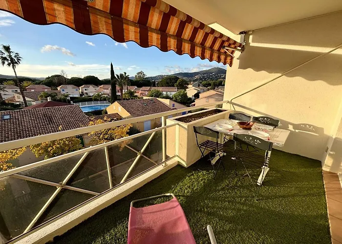 Apartment T2 Climatise Proche Avec Terrasse Et Garage - Fr-1-816-14